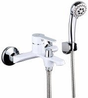 Смеситель для ванны FRAP H41 F3241, белый