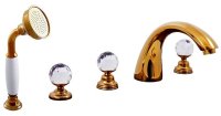 Смеситель на борт ванны Rav Slezak Brilliance BRILLIANCE169.5PSM, бронза