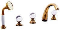 Смеситель на борт ванны Rav Slezak Brilliance BRILLIANCE176.5PSM, бронза