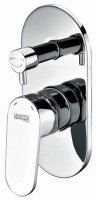 Встраиваемый смеситель для ванны WasserKRAFT Donau 5300 5341, хром