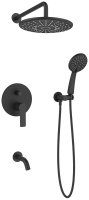 Душевая система ESKO Singapore black 7in1 SB