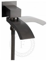 Душевая система FILARETE Waterfall FL1012BG встраиваемая, графит