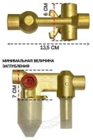 Душевая система FILARETE Roun FL1020MG встраиваемая, матовое золото