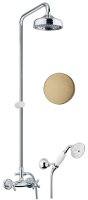 Душевая система Fiore MARGOT SKY 01ZZ0620, бронза