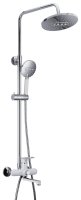 Душевая система FRAP H49 F2449, хром/белый