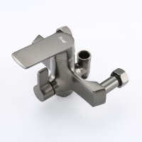 Душевая система FRAP H71-9 F2471-9, оружейная сталь