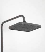 Душевая система FRAP H91-9 F2491-29, оружейная сталь