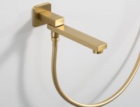 Душевая система FRAP H91-3 F7191-3 встраиваемая, золотой сатин