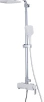 Душевая система GAPPO G17 G2417-8, хром/белый