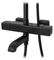 Душевая система Grocenberg FALSE GB7005BL, черный