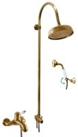 Душевая система Rav Slezak Labe L054.5/3SM, бронза