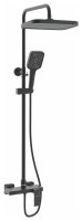 Душевая система Rose FALSE R1836H-6, черный