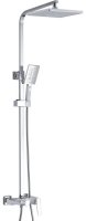 Душевая система Rose FALSE R1636F, белый/хром