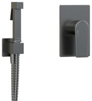 Душевая система WasserKRAFT A84095 встраиваемая, оружейная сталь