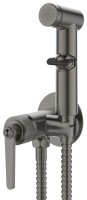 Гигиенический душ ESKO Bangkok Gun metal BGSMHGM со смесителем, оружейная сталь
