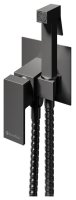 Гигиенический душ KNOTLOR MIST FHS02C1GM со смесителем, вороненая сталь