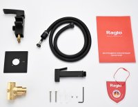 Гигиенический душ Raglo R01.52.06 со смесителем, черный