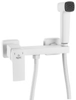 Гигиенический душ Rose FALSE R2805C-1 со смесителем, белый