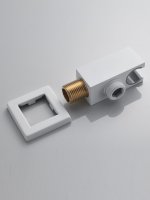 Гигиенический душ Rose FALSE R2805C со смесителем, белый
