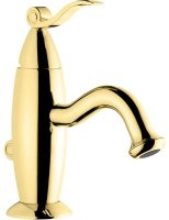 Смеситель для раковины Emmevi Abel 39003/OR, золото