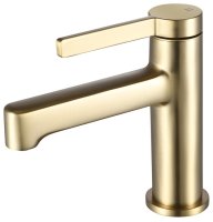 Смеситель для раковины ESKO Sochi Gold SC26G, золотой сатин