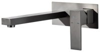 Смеситель для раковины FRAP H91-9 F1291-9 встраиваемый, оружейная сталь
