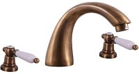 Смеситель для раковины Rav Slezak Morava MK833.5SM, золото