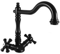Смеситель для раковины Rav Slezak Morava MK321.5/8CMAT, черный