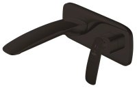 Смеситель для раковины Rose FALSE R1141H встраиваемый, черный