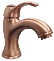 Смеситель для раковины Webert Aurora AU830102060, медь