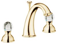 Смеситель для раковины Webert Karenina KA750101010, золото