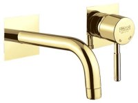 Смеситель для раковины Webert FALSE RI830605794, золото матовое