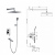 Душевая система Gappo «G7107-4»