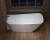 Каменная ванна NS Bath NSB-16805 левая