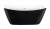 Акриловая ванна Lagard «Meda» черная