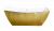 Акриловая ванна Lagard «Issa» золото