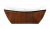 Акриловая ванна Lagard «Issa» коричневая