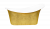 Акриловая ванна Lagard «Tiffany» золото