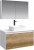 Комплект мебели Aqwella 5 stars Mobi 100 белый, дуб балтийский