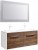 Комплект мебели Aqwella 5 stars Malaga 120 крафт темный