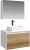 Комплект мебели Aqwella 5 stars Mobi 80 белый, дуб балтийский