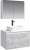 Комплект мебели Aqwella 5 stars Mobi 80 белый, бетон светлый