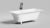 Ванна из искусственного камня Salini Orlanda Axis Kit 180x80