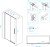 Схема душевой двери RGW Stilvoll SV-12 120х195