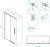 Схема душевой двери RGW Stilvoll SV-12 100x195