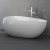 Акриловая ванна Black & White SB227 170x95, отдельностоящая в белом цвете