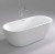 Акриловая ванна Black & White SB105 170x80, отдельностоящая в белом цвете