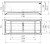 Схема акриловой ванны Radomir Патрисия 170x70 с каркасом