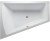 Асимметричная акриловая ванна Vayer Trinity 160x120 L