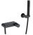 Смеситель для ванны с душем Boheme Stick 123-BB, черный матовый